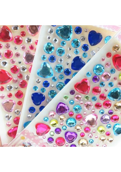 No.12 Tarzı Yenı 3D Çocuk Mücevher Çıkartmaları Elmas Sticker Akrilik Kristal Sticker Dıy Çocuklar Kızlar Için Üç Boyutlu Dekorasyon Rhinestone (Yurt Dışından) fiyatları