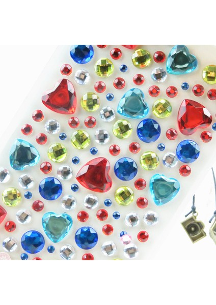 No.12 Tarzı Yenı 3D Çocuk Mücevher Çıkartmaları Elmas Sticker Akrilik Kristal Sticker Dıy Çocuklar Kızlar Için Üç Boyutlu Dekorasyon Rhinestone (Yurt Dışından) modelleri