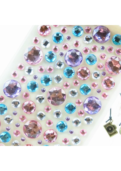No.12 Tarzı Yenı 3D Çocuk Mücevher Çıkartmaları Elmas Sticker Akrilik Kristal Sticker Dıy Çocuklar Kızlar Için Üç Boyutlu Dekorasyon Rhinestone (Yurt Dışından) fırsatları