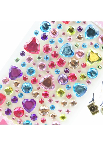 No.12 Tarzı Yenı 3D Çocuk Mücevher Çıkartmaları Elmas Sticker Akrilik Kristal Sticker Dıy Çocuklar Kızlar Için Üç Boyutlu Dekorasyon Rhinestone (Yurt Dışından) indirimleri