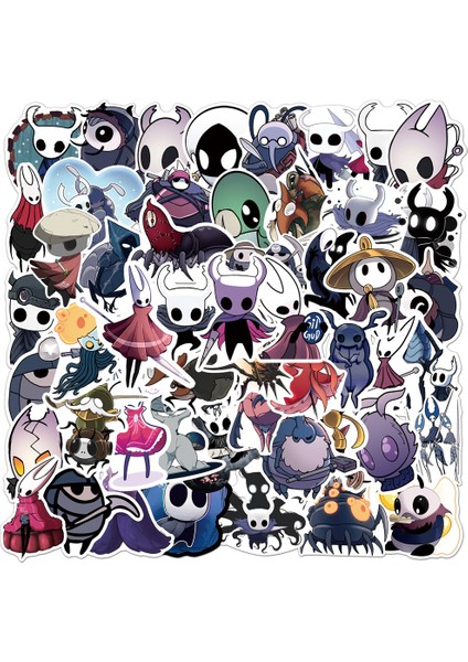 10 Adet Tarzı Adet Karikatür Sticker Hollow Knight Anime Su Bardağı Dizüstü Kaykay Cep Telefonu Hediye Oyuncak Su Geçirmez Etiket (Yurt Dışından)