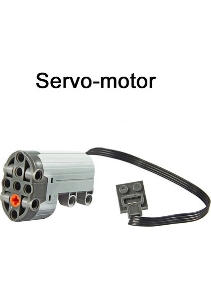 Servo Motor Stili Teknik Parçalar Motor Çoklu Güç Fonksiyonları Servo Tren Motorlu Alet Pf Model Setleri Yapı Taşları Uyumlu Tüm Ler (Yurt Dışından)