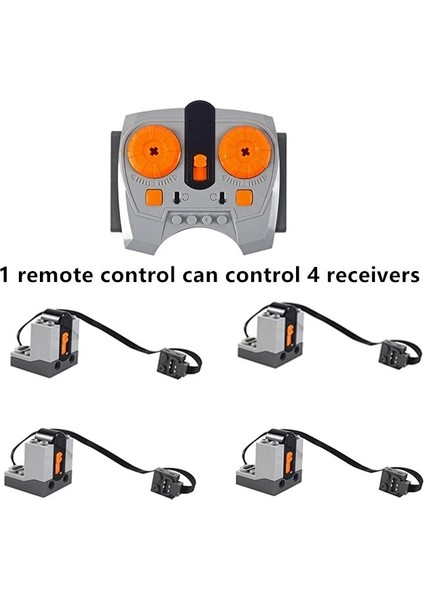 Servo Motor Stili Teknik Parçalar Motor Çoklu Güç Fonksiyonları Servo Tren Motorlu Alet Pf Model Setleri Yapı Taşları Uyumlu Tüm Ler (Yurt Dışından)