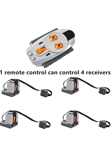 Servo Motor Stili Teknik Parçalar Motor Çoklu Güç Fonksiyonları Servo Tren Motorlu Alet Pf Model Setleri Yapı Taşları Uyumlu Tüm Ler (Yurt Dışından)