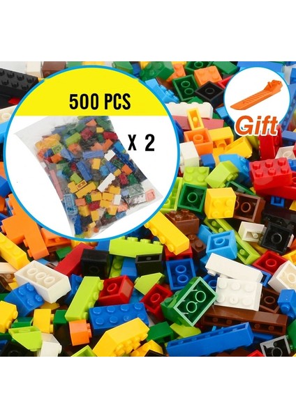 Erkek Çocuk 500 Adet Tarzı Yapı Taşları Şehir Dıy Yaratıcı Tuğlalar Toplu Model Çocuklar Oyuncakları Birleştirin Uyumlu Tüm Küçük Boy (Yurt Dışından)