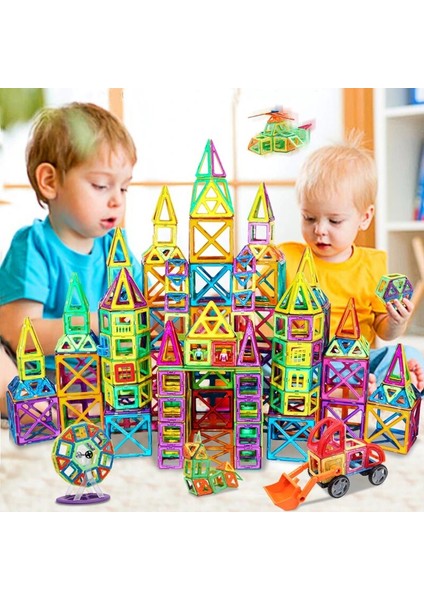 9 Stili Ayarla Büyük Boy Manyetik Tasarım Inşaat Seti Model ve Inşaat Oyuncakları Mıknatıslar Manyetik Bloklar Çocuklar Için Eğitici Oyuncaklar (Yurt Dışından) fiyatları