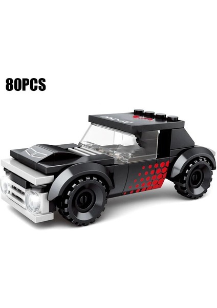 Gri Stil Yaratıcı Süper Araba Yarışı Hız Şampiyonları Morgan Plus8 Mini Cooper F1 G20R Dodge Charger F-150 Yapı Taşları Tuğlalar Çocuk Oyuncakları (Yurt Dışından)