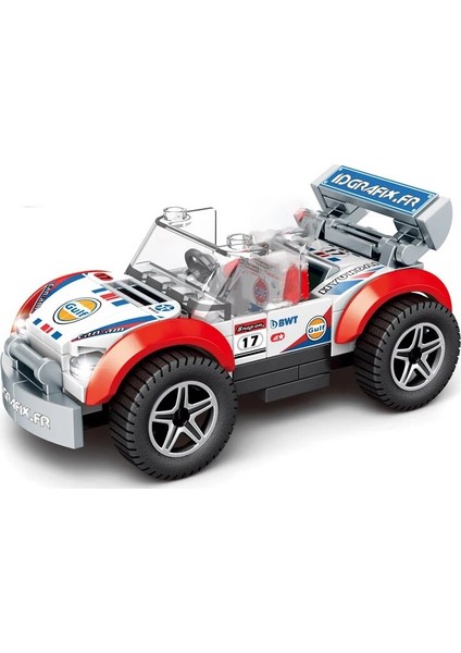 Gri Stil Yaratıcı Süper Araba Yarışı Hız Şampiyonları Morgan Plus8 Mini Cooper F1 G20R Dodge Charger F-150 Yapı Taşları Tuğlalar Çocuk Oyuncakları (Yurt Dışından)