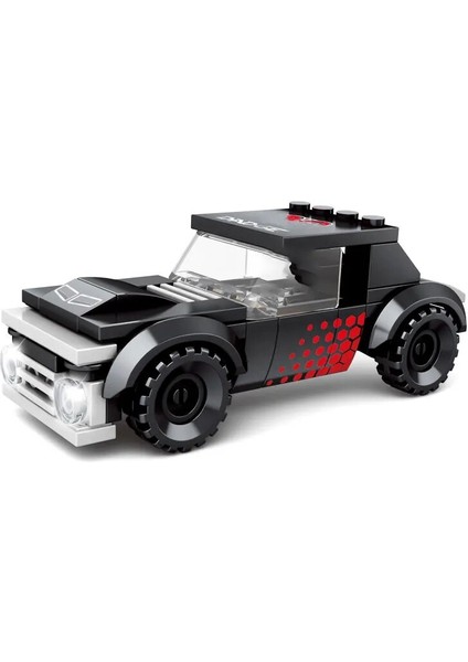 Gri Stil Yaratıcı Süper Araba Yarışı Hız Şampiyonları Morgan Plus8 Mini Cooper F1 G20R Dodge Charger F-150 Yapı Taşları Tuğlalar Çocuk Oyuncakları (Yurt Dışından)