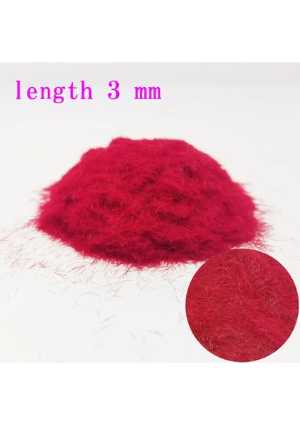 NP-5A Uzunluk 3 mm Stili 30GBAG Ağaç Tozu Tatic Çim Akın Yeşillik 24 Çeşit Renk Dıy El Yapımı Sahne Modeli Kar Taneleri Malzeme (Yurt Dışından)