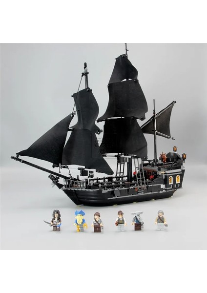 NO.304 Stili Black Pearl Mrates S Karayip Modeli Figürlü Yapı Taşları Doğum Günü Hediyeleri Çocuk Oyuncakları (Yurt Dışından) indirimleri