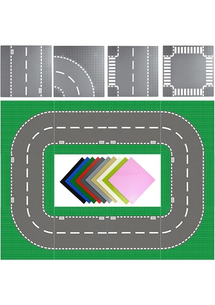 Koyu Gri 32X32 Stili 32*32 32*16 Nokta Klasik Taban Plakaları Blokları 4 Stil Plastik Montaj Blokları Leduo Inşaat Oyuncak ile Uyumlu Taban Plakaları (Yurt Dışından) modelleri