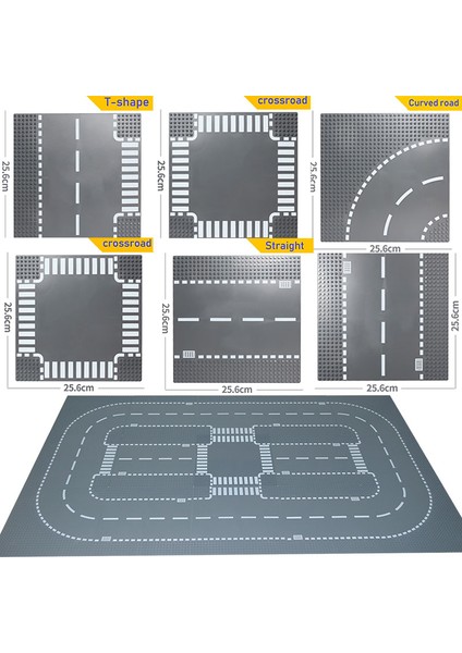 Koyu Gri 32X32 Stili 32*32 32*16 Nokta Klasik Taban Plakaları Blokları 4 Stil Plastik Montaj Blokları Leduo Inşaat Oyuncak ile Uyumlu Taban Plakaları (Yurt Dışından) fırsatları