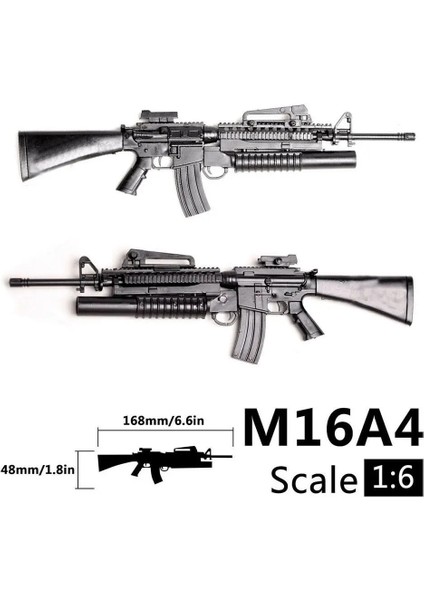 Ale M16A4 Birleştirin Oyuncak Tabanca Modeli Bulmacalar Yapı Tuğlaları Koleksiyonları Askeri Tüfek Sahne Sandpan Oyunu 4d (Yurt Dışından)