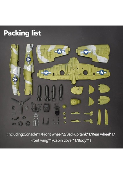 1 Adet Rastgele Renk Stili Spitfire Fighter Model Kit Oyuncaklar Çocuklar Için Dıy Uçak Montaj Modelleri Kitleri Çocuklar Için Eğitici Oyuncak Hediyeler Rastgele Renk (Yurt Dışından) modelleri