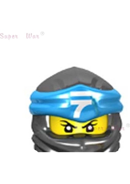 GA111 Stili Tek Kai Jay Cole Zane Lloyd Wu Nya Ronin Pythor Chen Clouse Kapau Figürleri Kafa Aksesuarları Yapı Taşları Oyuncaklar SERIES-081 (Yurt Dışından)