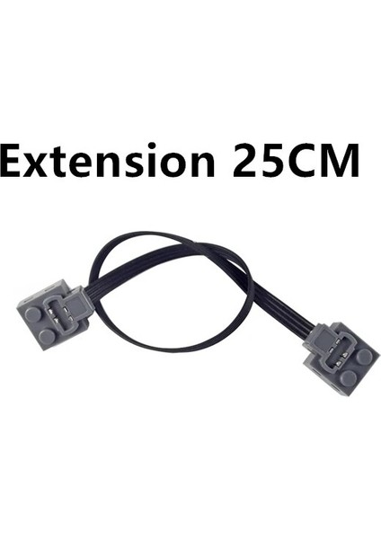 25CM Çizgi Stili Teknik Motor Parçaları Çoklu Güç Fonksiyonları Aracı Pf Setleri Tren Motoru ml Motor Yapı Taşları Uyumlu Tümü (Yurt Dışından)
