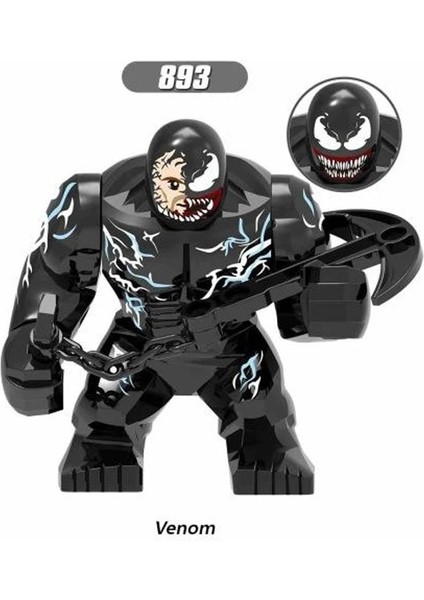 No.21 Tarzı Süper Kahraman Teknolojisi Hulk Thor Deadpool Örümcek Figürler Yapı Taşları Eğitici Oyuncaklar Çocuk Hediyeleri (Yurt Dışından)