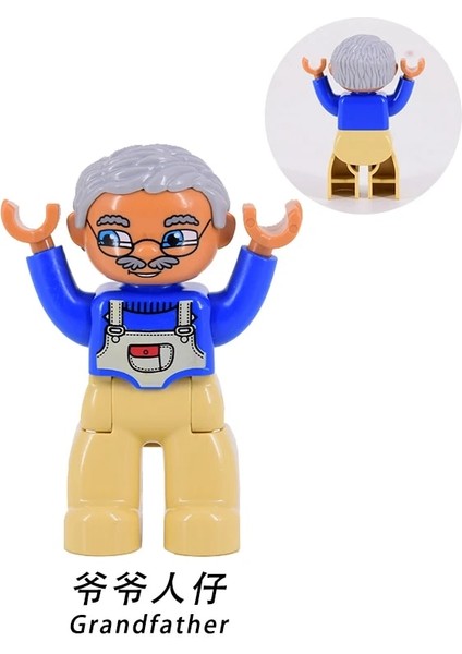 DKL0083 Stili Tek Rakamlar Itfaiyeciler Bebek Hırsız Polis Anne Büyük Boy Aile Figürleri Yapı Taşları Tuğla Oyuncaklar Çocuklar Için Hediyeler (Yurt Dışından)