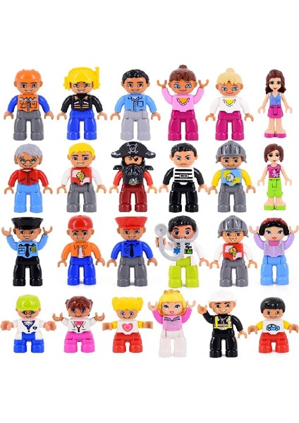 DKL0083 Stili Tek Rakamlar Itfaiyeciler Bebek Hırsız Polis Anne Büyük Boy Aile Figürleri Yapı Taşları Tuğla Oyuncaklar Çocuklar Için Hediyeler (Yurt Dışından) fiyatları