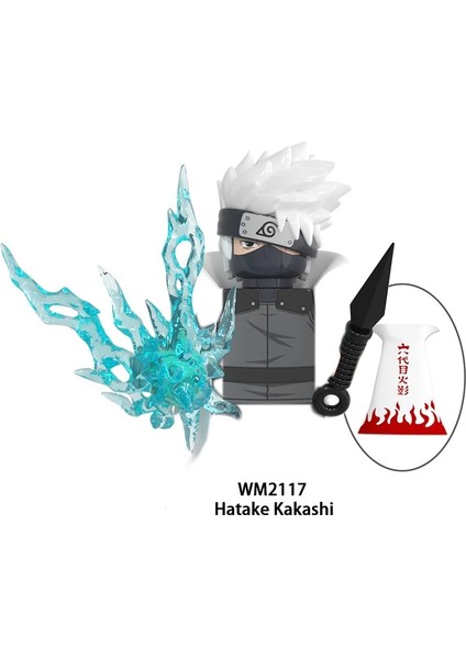 Orta Azure Stili Japon Anime Naruto Yapı Taşları Hatake Kakashi Uzumaki Uchicha Jiraiya Mni Aksiyon Figürleri Montaj Eğitici Oyuncaklar Hediye (Yurt Dışından)