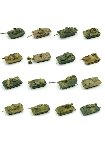 6 M1 Stili :72 4d Plastik Tank Kitleri Birleştirin Ikinci Dünya Savaşı Modeli Bulmaca Çocuklar Için Askeri Kum Masa Oyuncaklar Montajı (Yurt Dışından) fırsatları