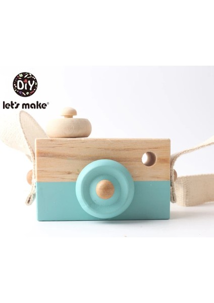 No.2 Tarzı 1 Adet Ahşap Bebek Oyuncakları Yapalım Moda Kamera Ahşap Kolye Montessori Oyuncaklar Çocuklar Için Ahşap Diy Mevcut Hemşirelik Hediye Bebek Blok (Yurt Dışından)