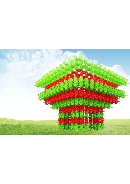 100 Adet Yuvarlak 3cm Tarzı Ldren Çocuk Bebek Oyuncakları Çok Renkli Yapı Taşları Kar Tanesi Yaratıcı Eğitici Inşaat Plastik Oyuncaklar (Yurt Dışından)