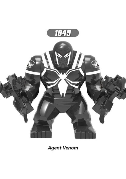 37 Numara Büyük Decool Thanos Büyük Anti Venom Isyan Katliam Yeşil Fener Hulk Buster Goblin Şey Yapı Taşı Çocuklar Için Oyuncak Rakamlar (Yurt Dışından)
