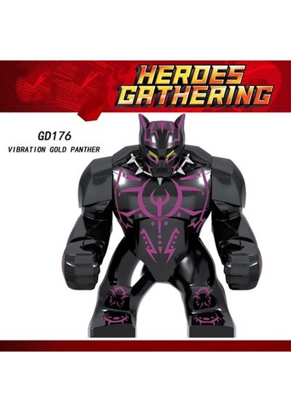 37 Numara Büyük Decool Thanos Büyük Anti Venom Isyan Katliam Yeşil Fener Hulk Buster Goblin Şey Yapı Taşı Çocuklar Için Oyuncak Rakamlar (Yurt Dışından)