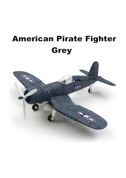 F4U Gri Stili 22CM 4d Diy Oyuncaklar Fighter Birleştirin Blokları Yapı Modeli Uçak Askeri Model Arms Ww2 Almanya BF109 Ingıltere Hurricane Fighter (Yurt Dışından)