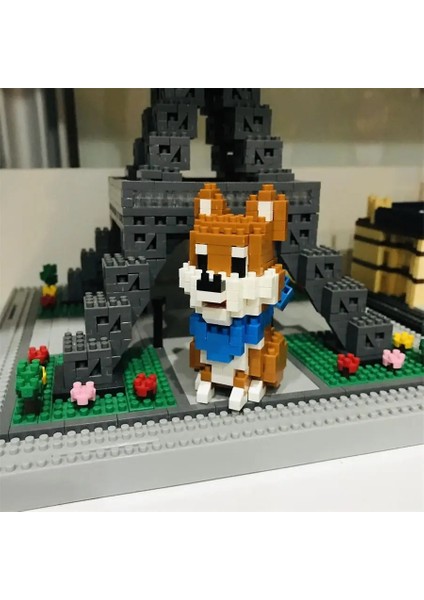 4 Boğa Stili Kutu Yok Balody Mini Bloklar Montaj Hayvan Modeli Shiba Köpek Husky Elmas Brickauzer Çocuklar Hediyeler Kız Noel Hediyesi Pet Shop (Yurt Dışından) modelleri