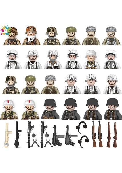 Gri Stil Çocuklar Toylot Ww2 Askeri Alman Figürleri Yapı Taşları Baskı Abd Soveit Fransa Askerleri Tuğla Çocuklar Için Oyuncaklar (Yurt Dışından) fırsatları