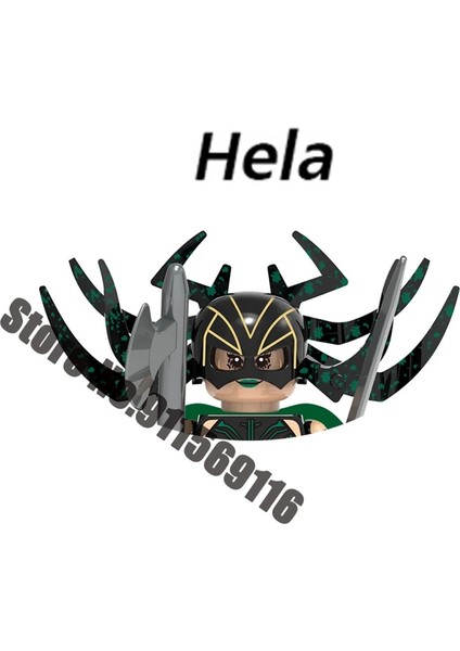 X811 Stili Süper Kahraman Tva Loki Yapı Taşları Tuğla Demir Adam Örümcek Adam Hulk Thor Kaptan Amerika Kara Dul Vizyon Falcon Deadpool Oyuncaklar (Yurt Dışından)