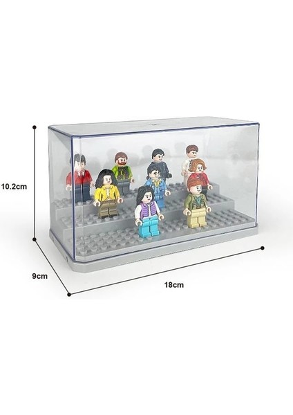 3 Adet Tarzı 3 Adım Mini Şekil Vaka Vitrin Toz Geçirmez Akrilik Ekran Kutusu Anime Figürleri Katılımcılar Koleksiyonları Kutusu Ekran Şeffaf Abs (Yurt Dışından) indirimleri
