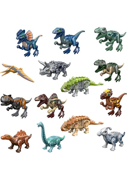 NO.129 Tarzı Jurassic Dinozorlar Yapı Taşları Indominus Rex Dıy Tyrannosaurus Action Figure Modelleri Çocuk Oyuncakları Hayvanlar Yılbaşı Hediyeleri (Yurt Dışından)