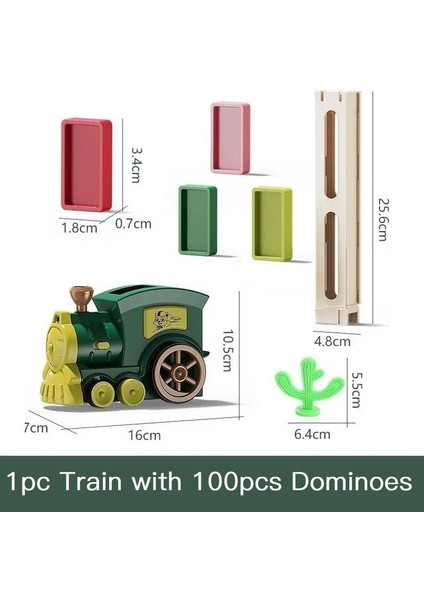 Bordo Tarzı Domino Blokları Tren Plastik Oyuncaklar Renk Çocuklar Çocuklar Için Erken Eğitici Domino Uçak Oyunları Boy Girsl Noel Hediyesi (Yurt Dışından)