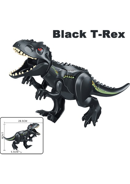 Çin Ejderhası Stili Jurassic World 2 Yapı Taşları Dinozorlar Figürler Tuğlalar Tyrannosaurus Indominus I-Rex Araya Çocuk Oyuncakları Noel (Yurt Dışından)