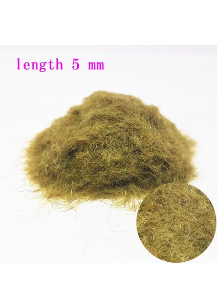 Mp-7b Uzunluk 5 mm Stili 30GBAG Ağaç Tozu Tatic Çim Akın Yeşillik 24 Çeşit Renk Dıy El Yapımı Sahne Modeli Kar Taneleri Malzeme (Yurt Dışından)