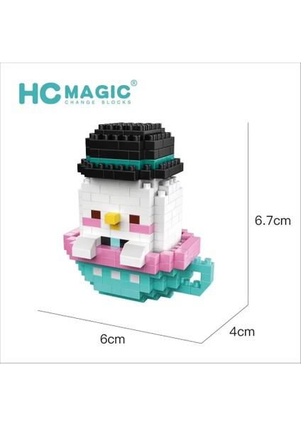 NO.2136 Stili Kutu Yok Hc Sihirli Bloklar Karikatür Kedi Mini Tuğla Melodyy Mikro Fincan Anime Yapı Oyuncak Juguetes Müzayede Modeli Oyuncak Çocuklar Hediyeler Kız Mevcut (Yurt Dışından)