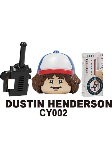 CY010 Kutu Stili Olmadan CY1001 Yapı Taşları Demogorgon Dustin Henderson Mike Wheeler Onbir Lucalair Will Byers Rakamlar Tuğla Oyuncaklar Çocuklar Için (Yurt Dışından)