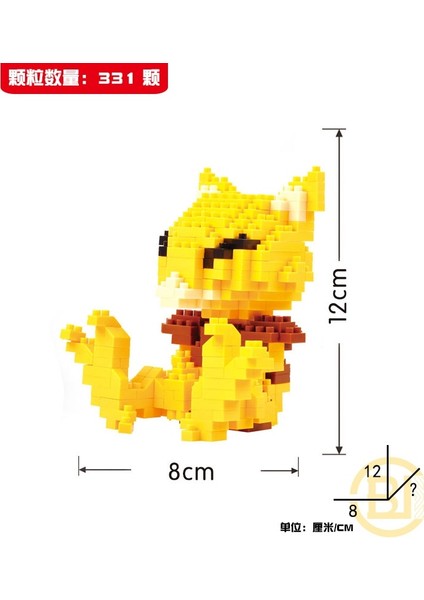 220 Casey Tarzı 7.5cm Yeni Pokemon Yapı Taşları Aksiyon Figürü Granüller Cep Canavar Pikachu Poke Elmas Mini Model Tek Parça Çocuklar Için Oyuncak Toplamak (Yurt Dışından)