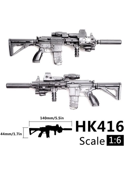 1:6 Pubg M416 HK416 Tüfek Montaj Tabanca Modeli Montaj Bulmacalar Aksiyon Figürü Için Yapı Tuğlaları (Yurt Dışından)