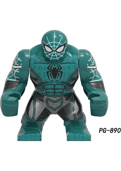 No.98 Stili Büyük Decool Thanos Büyük Anti Venom Isyan Katliam Yeşil Fener Hulk Buster Goblin Şey Yapı Taşı Çocuklar Için Oyuncak Rakamlar (Yurt Dışından)