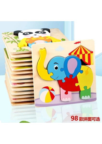 No.6 Tarzı Yeni Bebek Oyuncakları Ahşap 3D Bulmaca Karikatür Hayvan Zeka Çocuklar Eğitici Zeka Çocuk Tangram Şekilleri Öğrenme Yapboz (Yurt Dışından) fırsatları