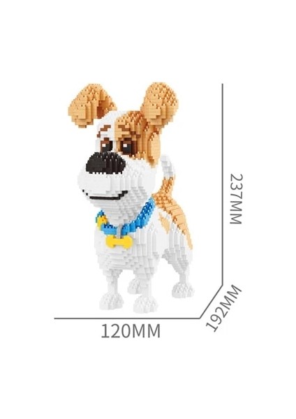 16039 Kutu Stili Yok 2000 + Adet Mike Köpek Yapı Taşları Elmas Mikro Küçük Parçacıklar Yazım Oyuncak Pet Köpek Blok Model Oyuncaklar Çocuklar Için Hediyeler (Yurt Dışından)