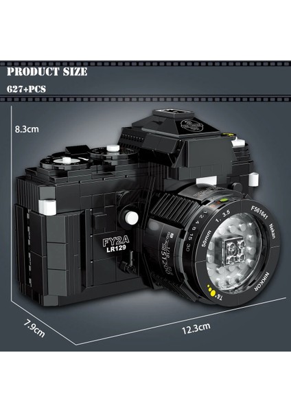 JM48-00849 Stili Fikirler Yaratıcı 316 F Dijital Kamera Fotoğraf Moc Yapı Taşları Kiti Tuğlalar Klasik Eğitim Modeli Dıy Oyuncaklar Çocuklar Için Oyuncak (Yurt Dışından) modelleri