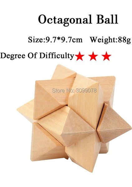 Kahraman Kilidi Stili Iq Zeka Kong Ming Kilidi Lu Ban Kilidi 3D Ahşap Birbirine Burr Bulmacalar Yetişkinler Çocuklar Için Oyun Oyuncak (Yurt Dışından)