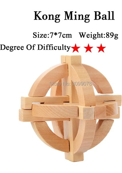 Kahraman Kilidi Stili Iq Zeka Kong Ming Kilidi Lu Ban Kilidi 3D Ahşap Birbirine Burr Bulmacalar Yetişkinler Çocuklar Için Oyun Oyuncak (Yurt Dışından)