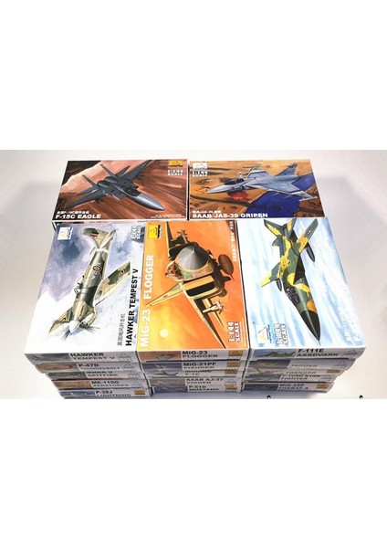 80424 Abd F-20 Stili Lastic Monte Fighter Askeri Montaj Uçak Modeli Abd Sscb Ingıltere Ikinci Dünya Savaşı Uçak Mini Kum Masa Oyuncak (Yurt Dışından)